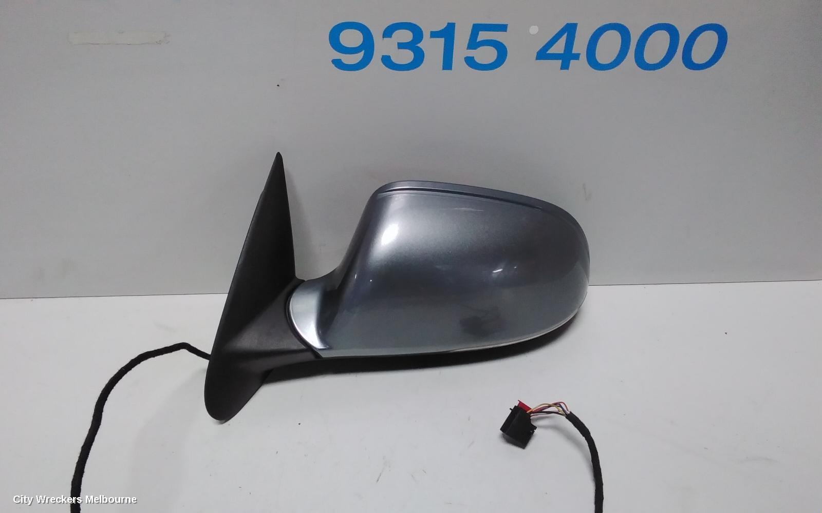 SKODA OCTAVIA LEFT DOOR MIRROR, 1Z, ELEGANCE/SCOUT, MANUAL FOLD, W/ SURROUND LIGHT TYPE (6XD), 02/2009 - 10/2013