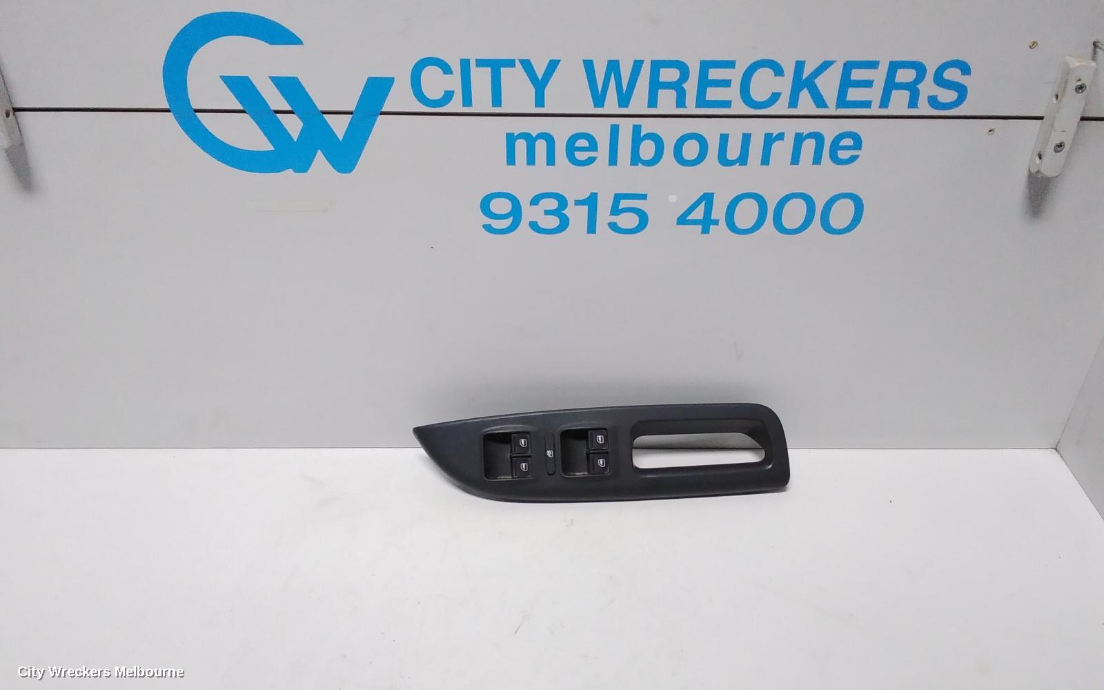 SKODA OCTAVIA PWR DR WIND SWITCH, RH FRONT (MASTER SWITCH), 1Z, 05/2009 - 10/2013