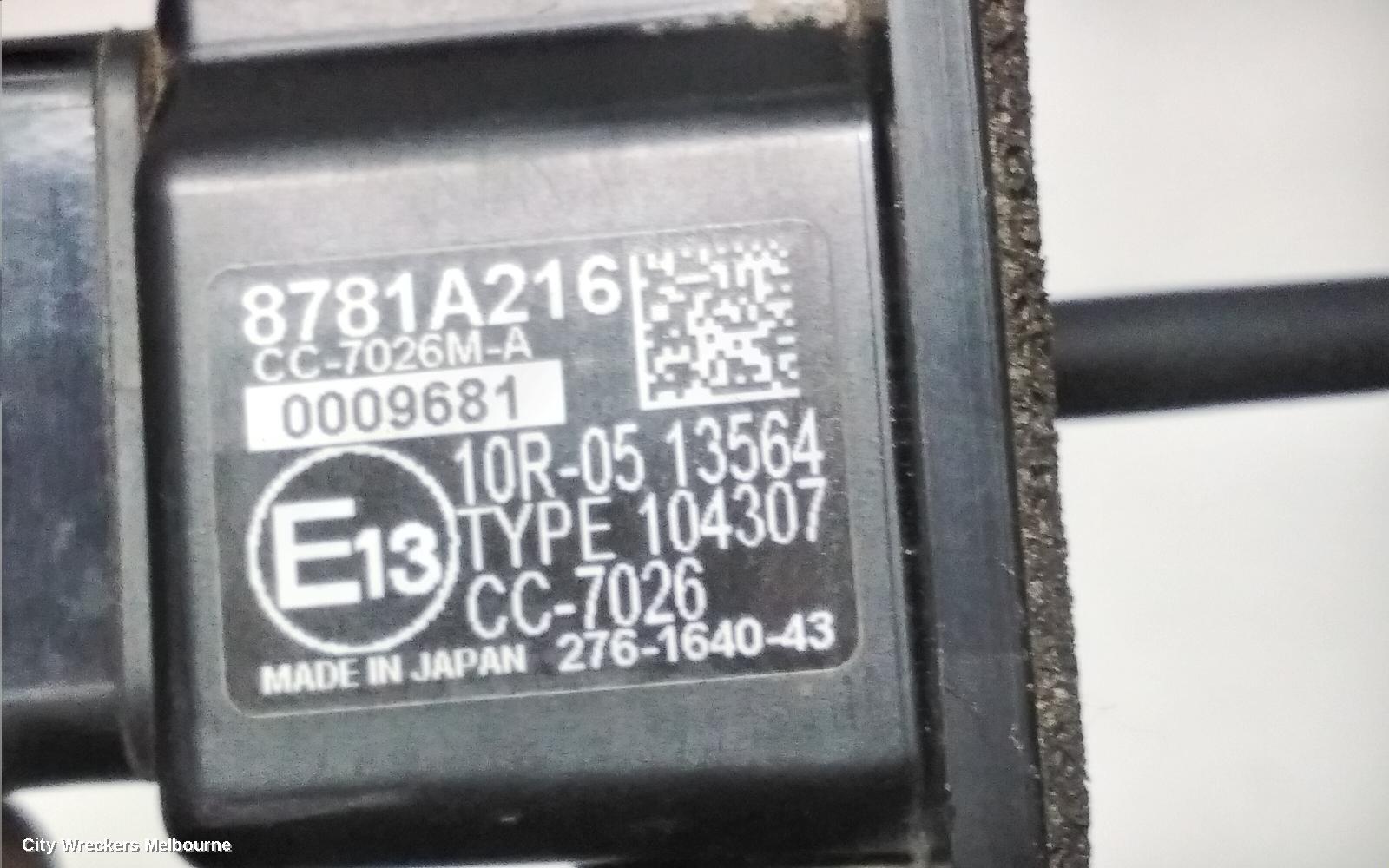 MITSUBISHI ECLIPSE CROSS REVERSE CAMERA, GEN 1, 11/2017 ONWARDS