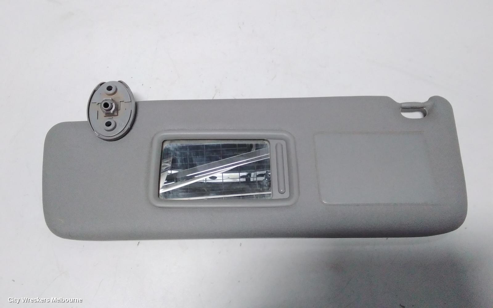 TOYOTA PRADO SUNVISOR, 120 SERIES, LH SIDE, GREY, GX/GXL, 02/2003 - 10/2009