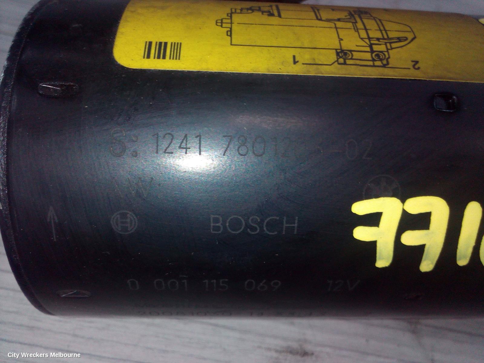BMW X3 STARTER, DIESEL, N47, E83, 09/2007 - 11/2010