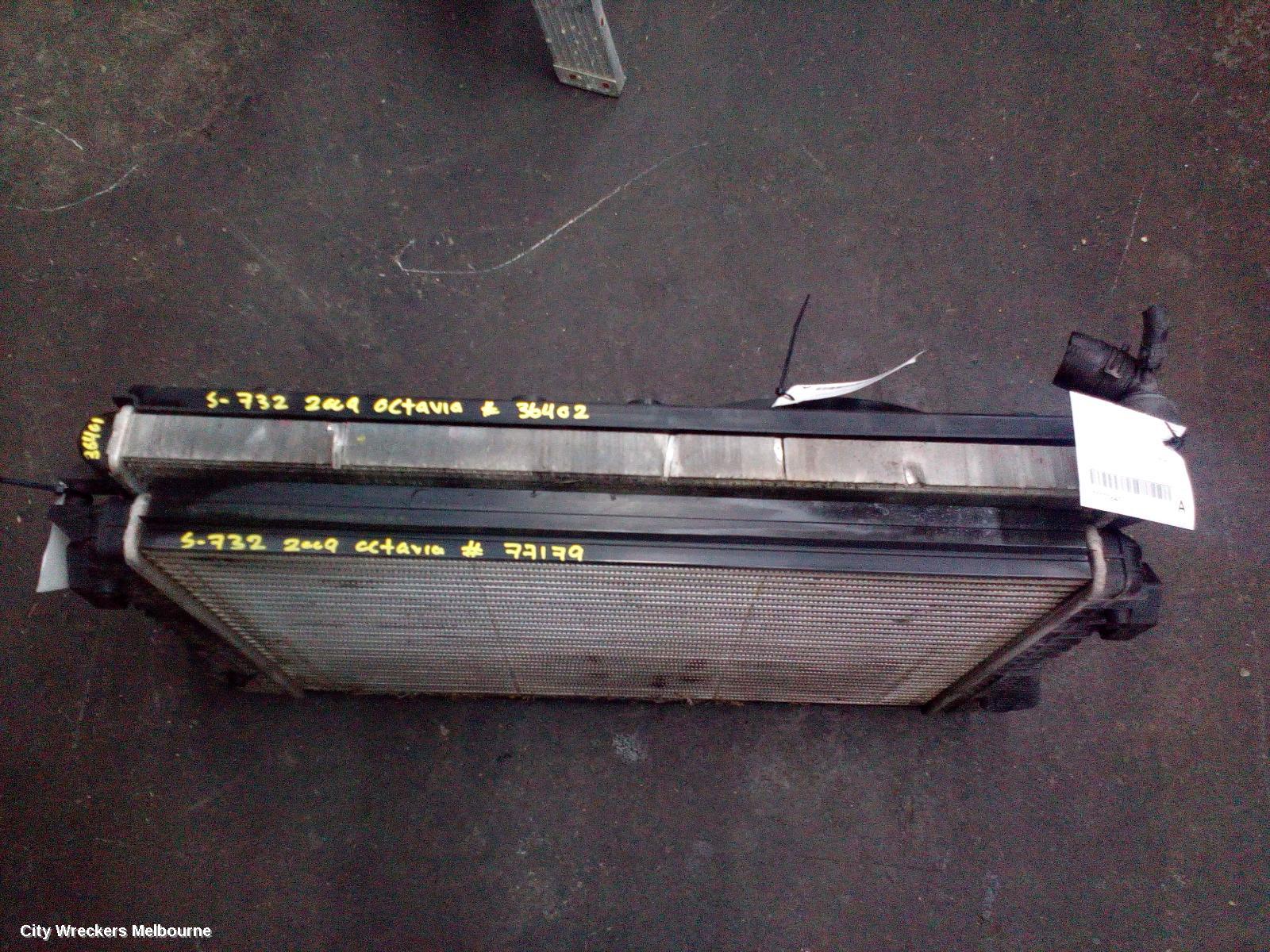 SKODA OCTAVIA INTERCOOLER, DIESEL, 2.0, BKD CODE, 1Z, 01/2004 - 10/2013