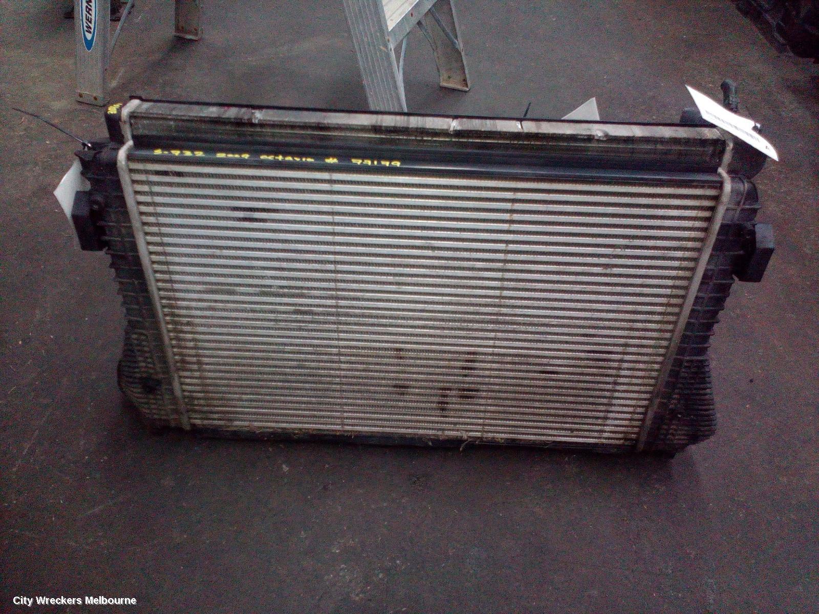 SKODA OCTAVIA INTERCOOLER, DIESEL, 2.0, BKD CODE, 1Z, 01/2004 - 10/2013