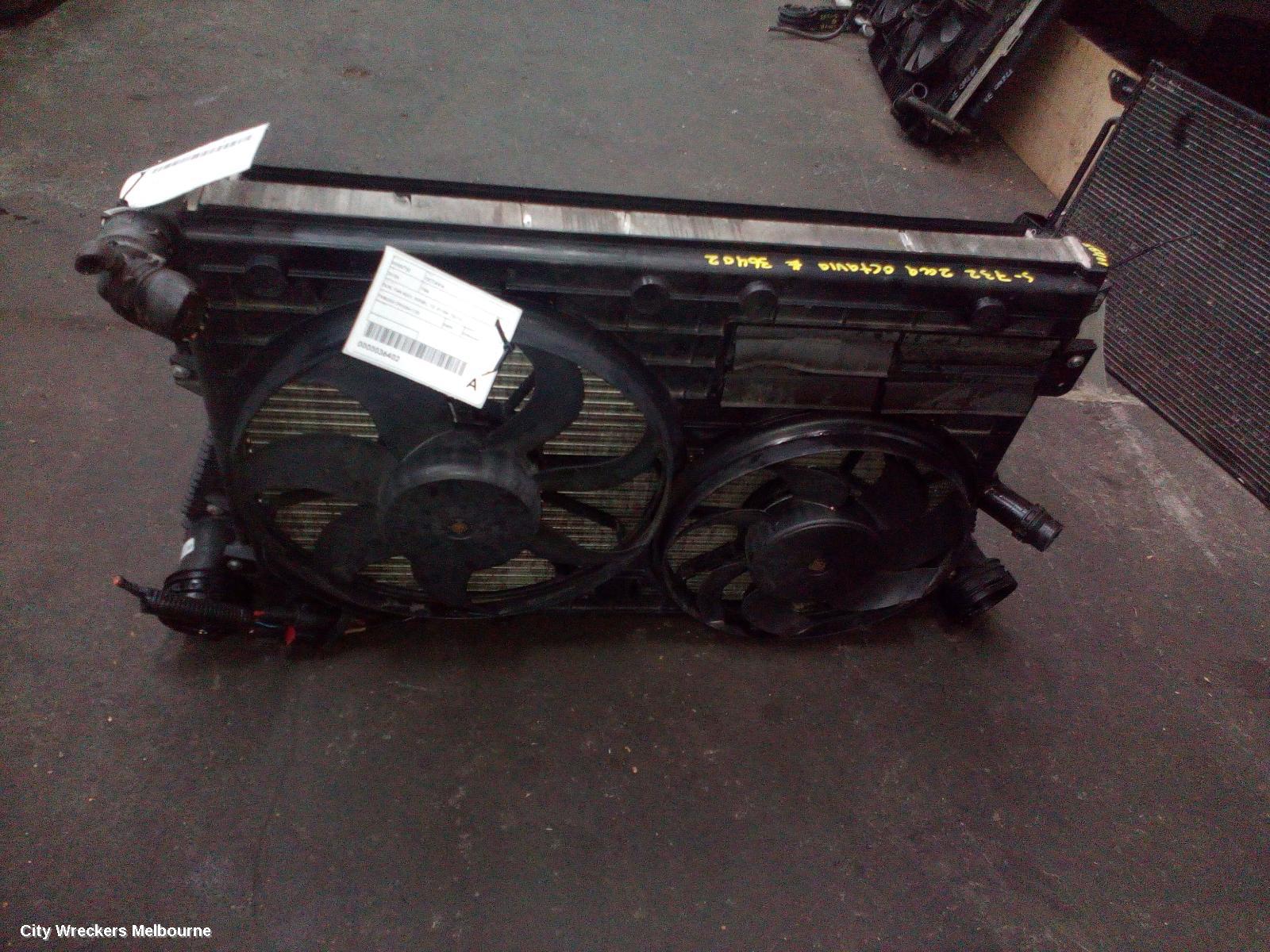 SKODA OCTAVIA INTERCOOLER, DIESEL, 2.0, BKD CODE, 1Z, 01/2004 - 10/2013