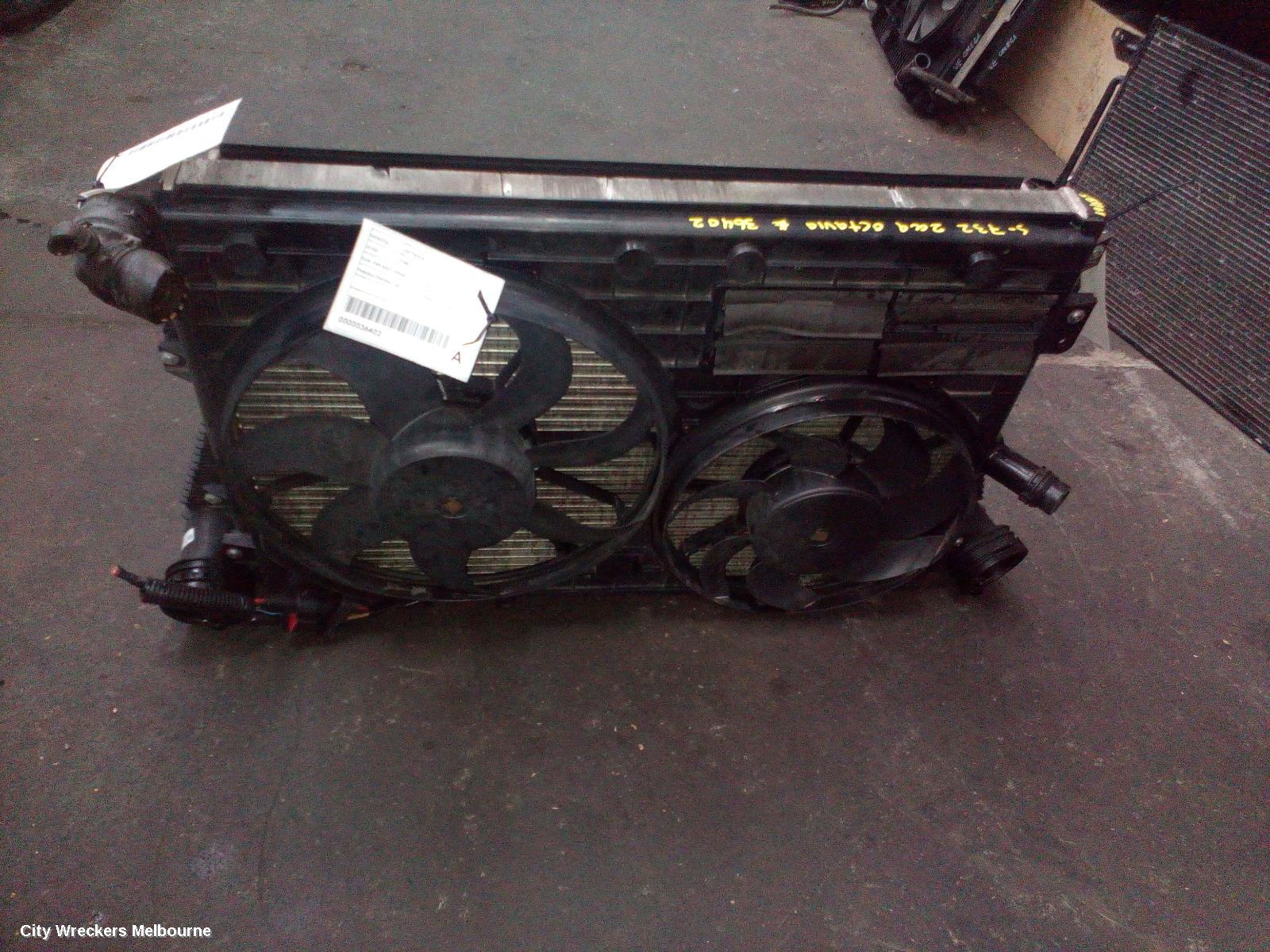 SKODA OCTAVIA INTERCOOLER, DIESEL, 2.0, BKD CODE, 1Z, 01/2004 - 10/2013