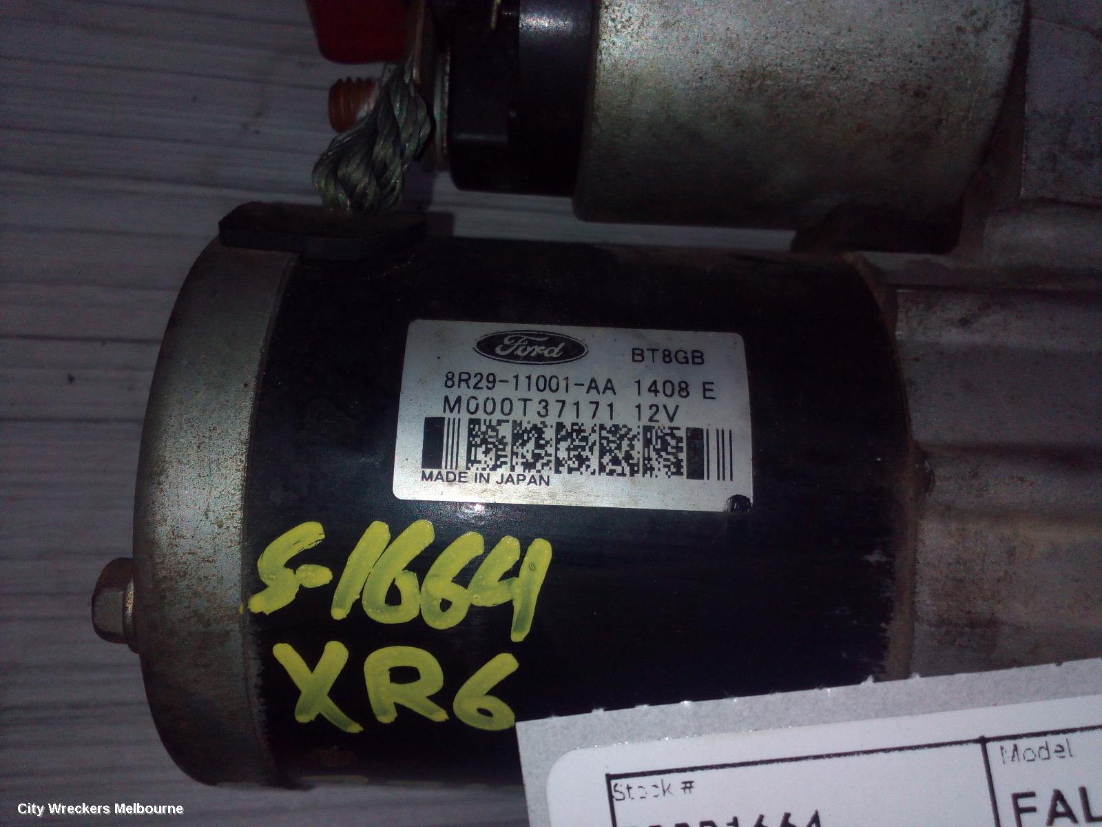 FORD FALCON STARTER, FG-FGX, PETROL, 4.0, 04/2008 - 12/2016