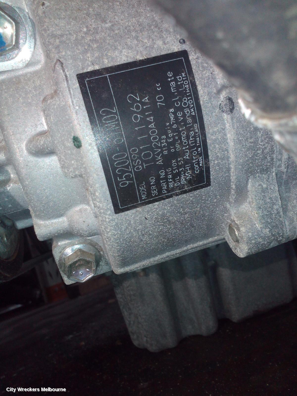 SUZUKI VITARA A/C COMPRESSOR, VITARA, LY (VIN TSM), 1.6, PETROL, 06/2015 ONWARDS