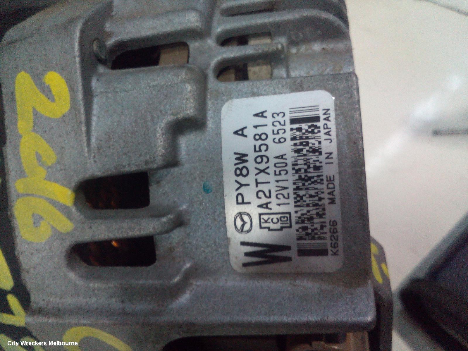 MAZDA CX9 ALTERNATOR, PETROL, 2.5, TURBO, TC, 07/2016 ONWARDS