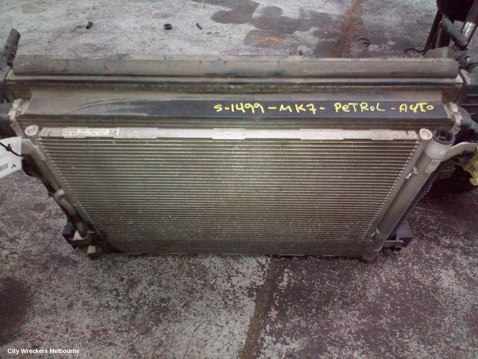 VOLKSWAGEN GOLF A/C CONDENSER, GEN 7, EXCLUDING R TYPE, 03/2013 - 08/2020