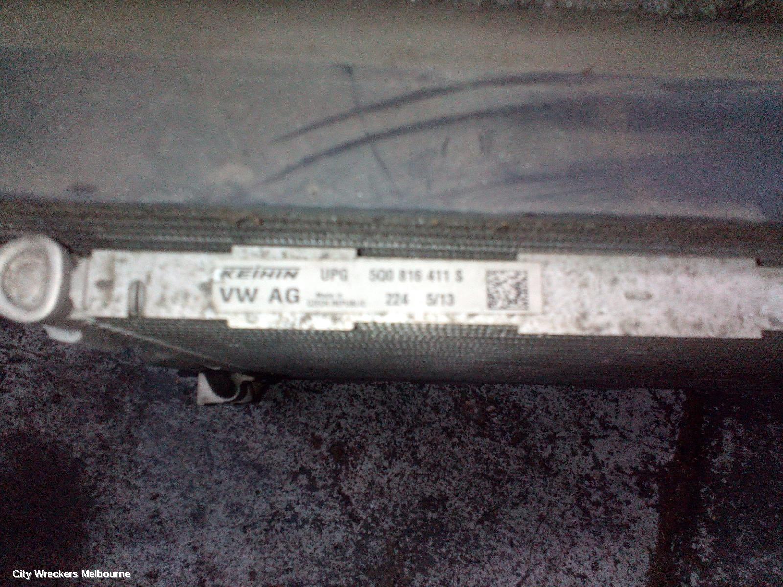 VOLKSWAGEN GOLF A/C CONDENSER, GEN 7, EXCLUDING R TYPE, 03/2013 - 08/2020