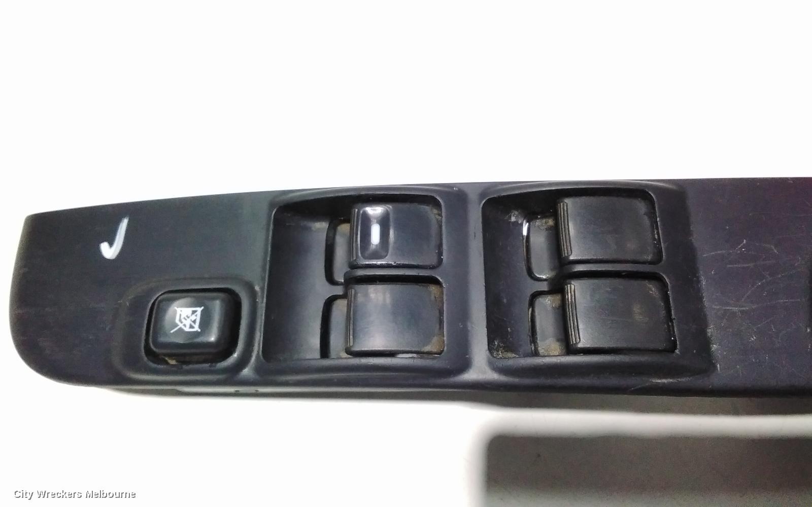 MITSUBISHI TRITON PWR DR WIND SWITCH, RH FRONT (MASTER SWITCH), 4 DOOR SWITCH TYPE, ML-MN, 07/2006 - 04/2015
