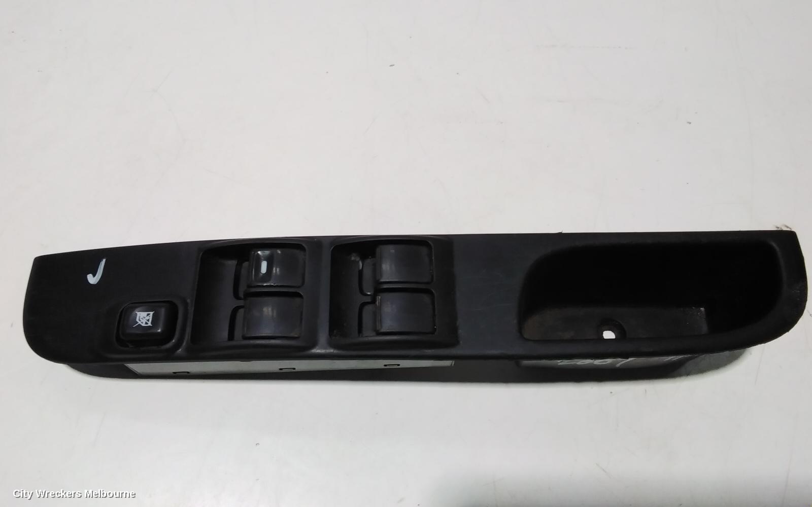 MITSUBISHI TRITON PWR DR WIND SWITCH, RH FRONT (MASTER SWITCH), 4 DOOR SWITCH TYPE, ML-MN, 07/2006 - 04/2015