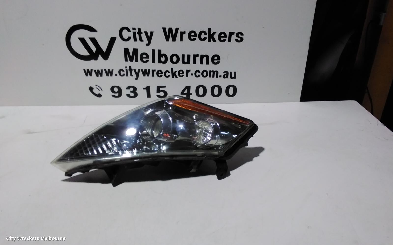 NISSAN MURANO RIGHT HEADLAMP, Z50, 05/2002 - 12/2008