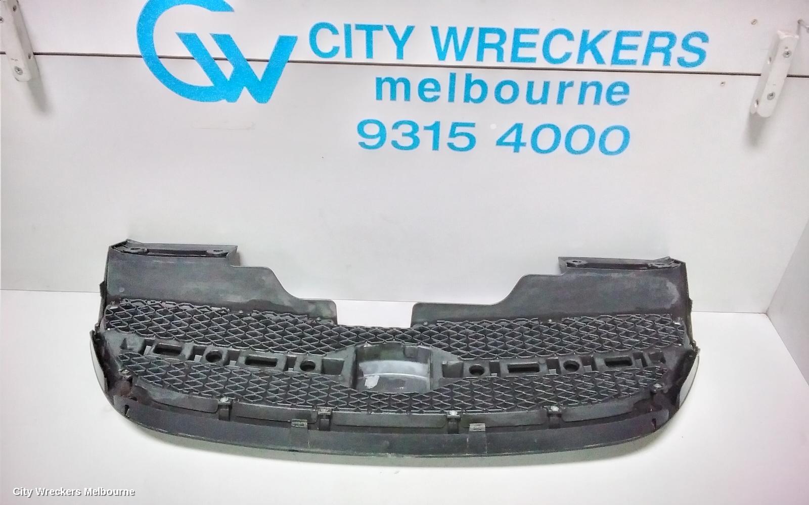 HYUNDAI GETZ GRILLE, RADIATOR GRILLE, TB, PRIME/CHROME, 10/2005 - 07/2008