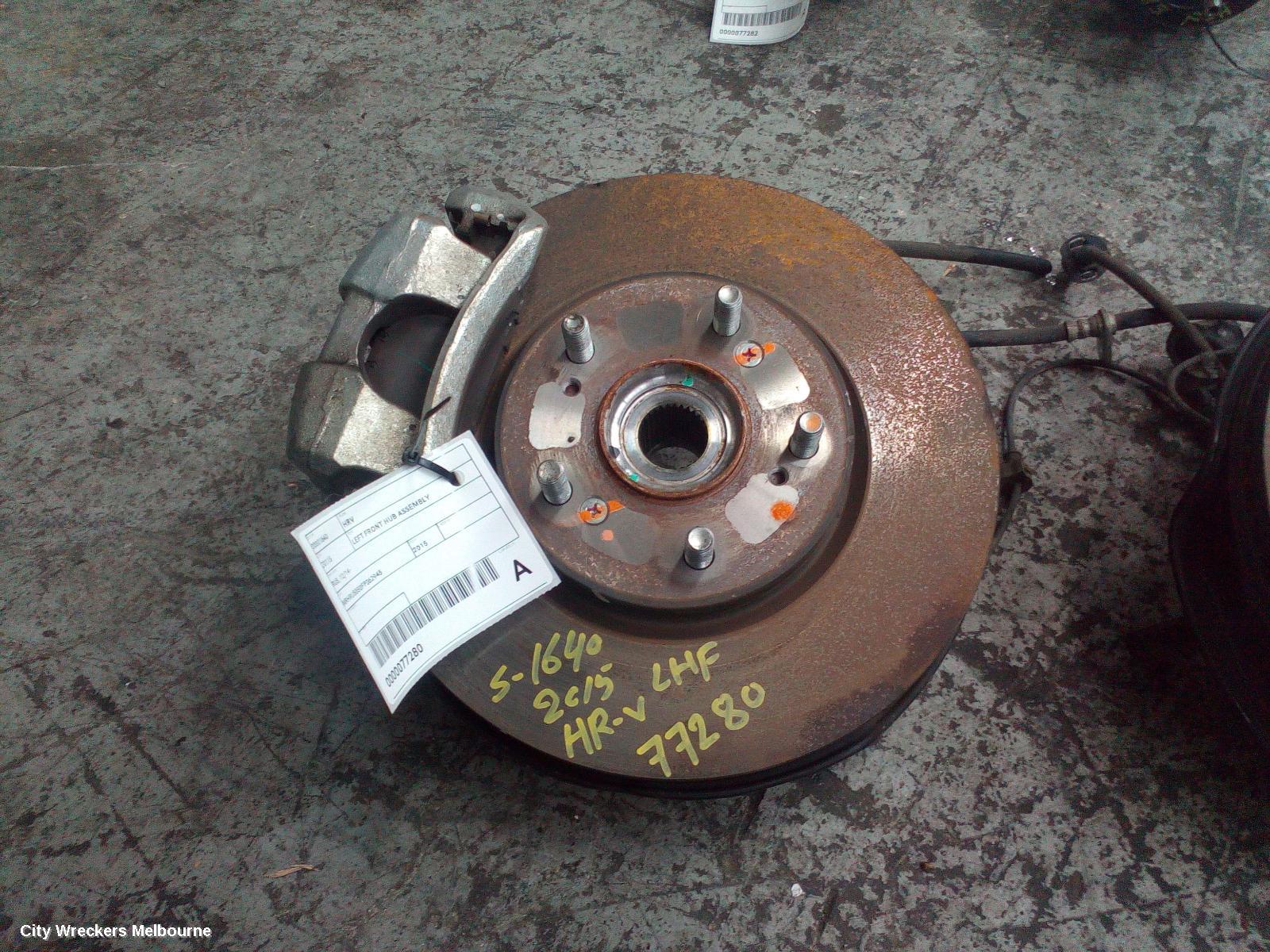 HONDA HRV LEFT FRONT HUB ASSEMBLY, RU, 12/2014 - 10/2021
