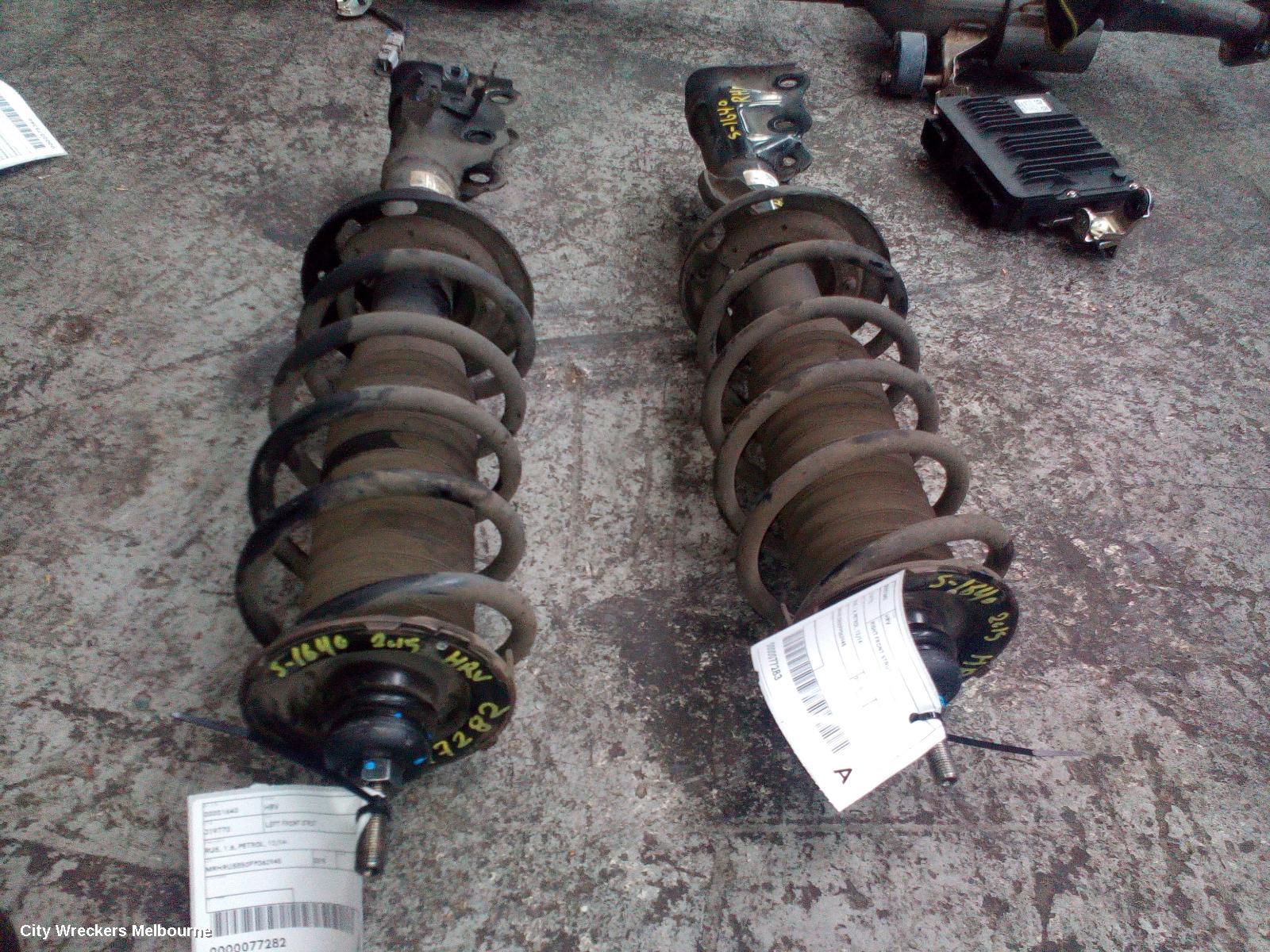 HONDA HRV RIGHT FRONT STRUT, RU5, 1.8, PETROL, 12/2014 ONWARDS