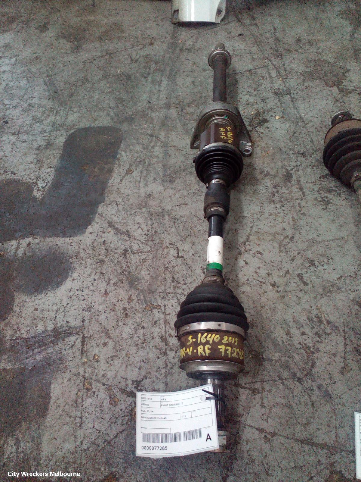 HONDA HRV RIGHT DRIVESHAFT, RU, 12/2014 - 10/2021