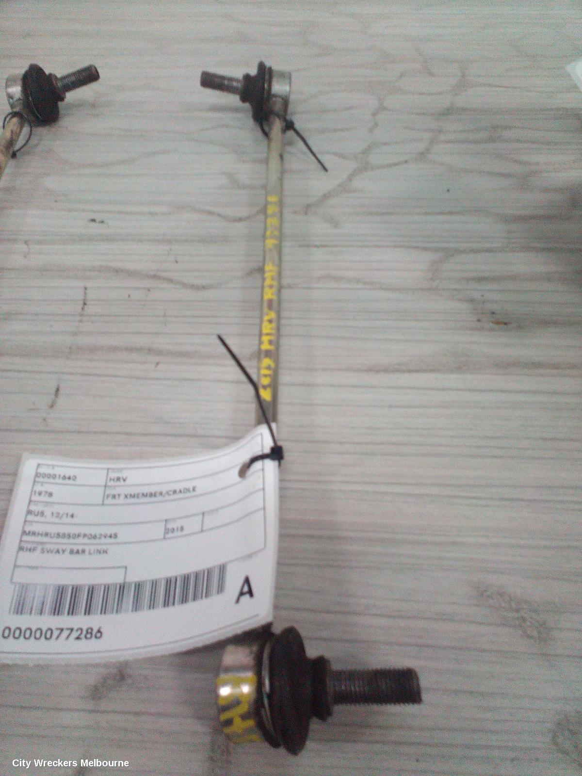 HONDA HRV FRT XMEMBER/CRADLE, RU, 12/2014 - 10/2021