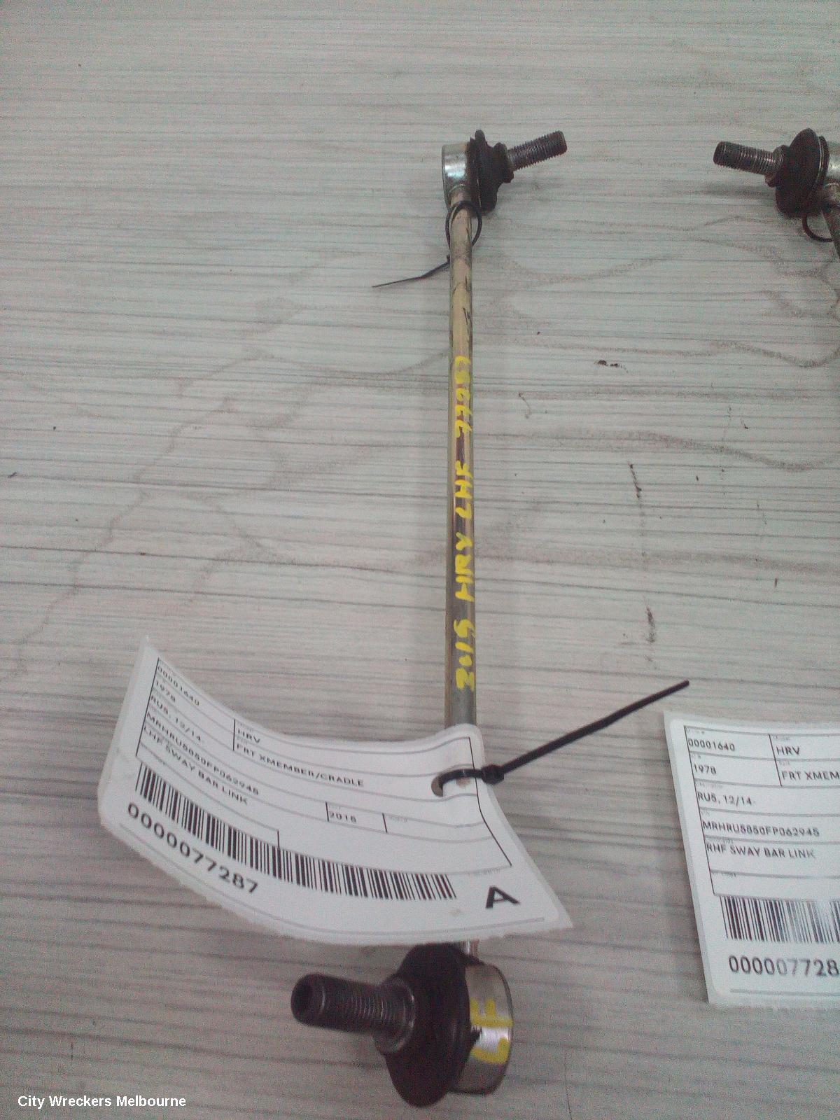 HONDA HRV FRT XMEMBER/CRADLE, RU, 12/2014 - 10/2021