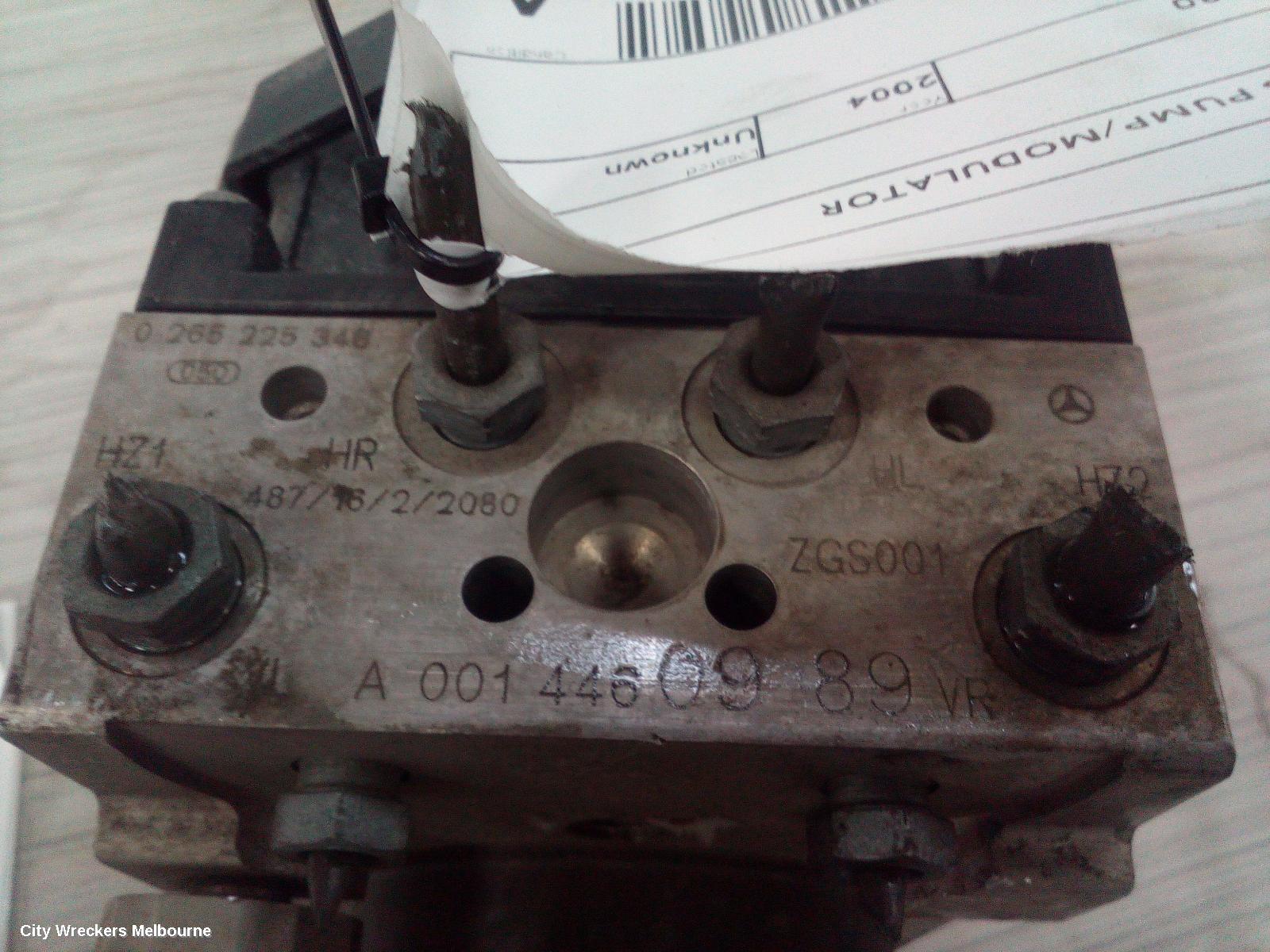 MERCEDES VITO ABS PUMP/MODULATOR, 639, 04/2004 - 11/2005