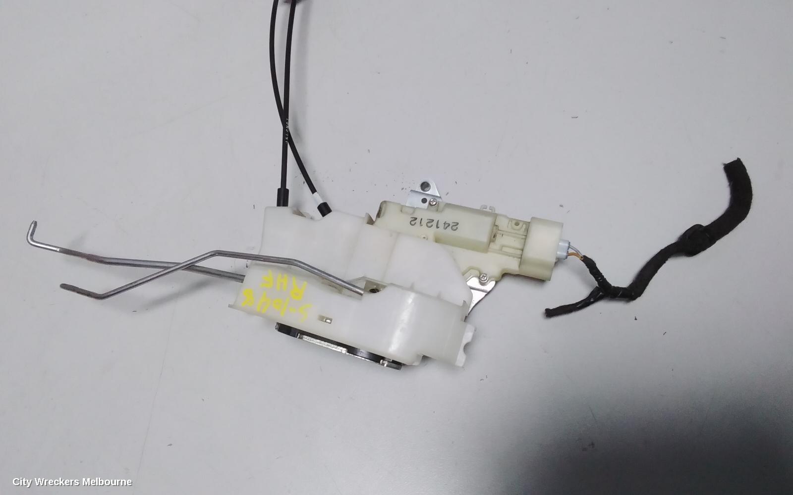 HOLDEN COLORADO DOOR/BOOT/GATE LOCK, RIGHT FRONT DOOR LOCK, RG 7, 12/2012 - 06/2016