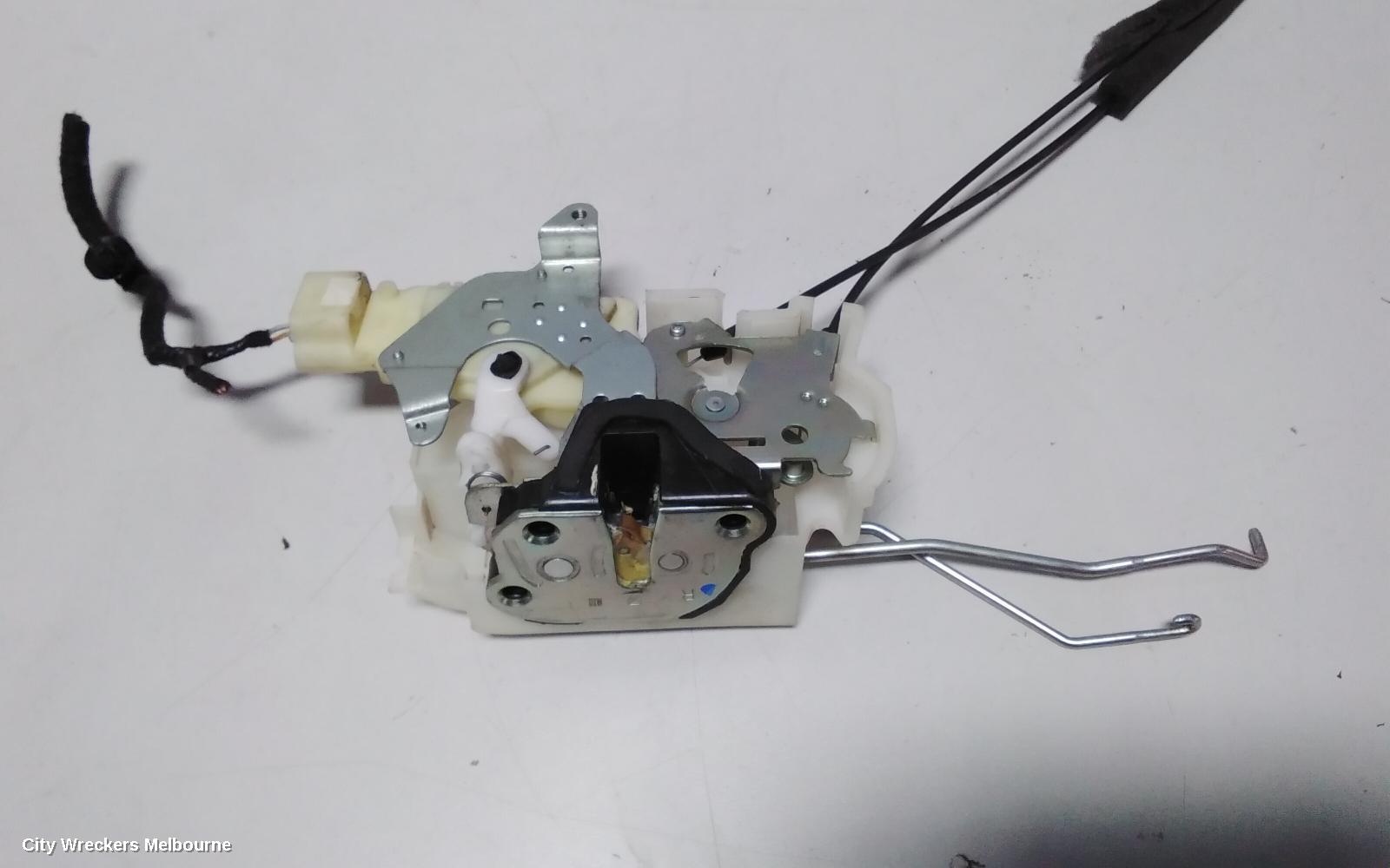 HOLDEN COLORADO DOOR/BOOT/GATE LOCK, RIGHT FRONT DOOR LOCK, RG 7, 12/2012 - 06/2016