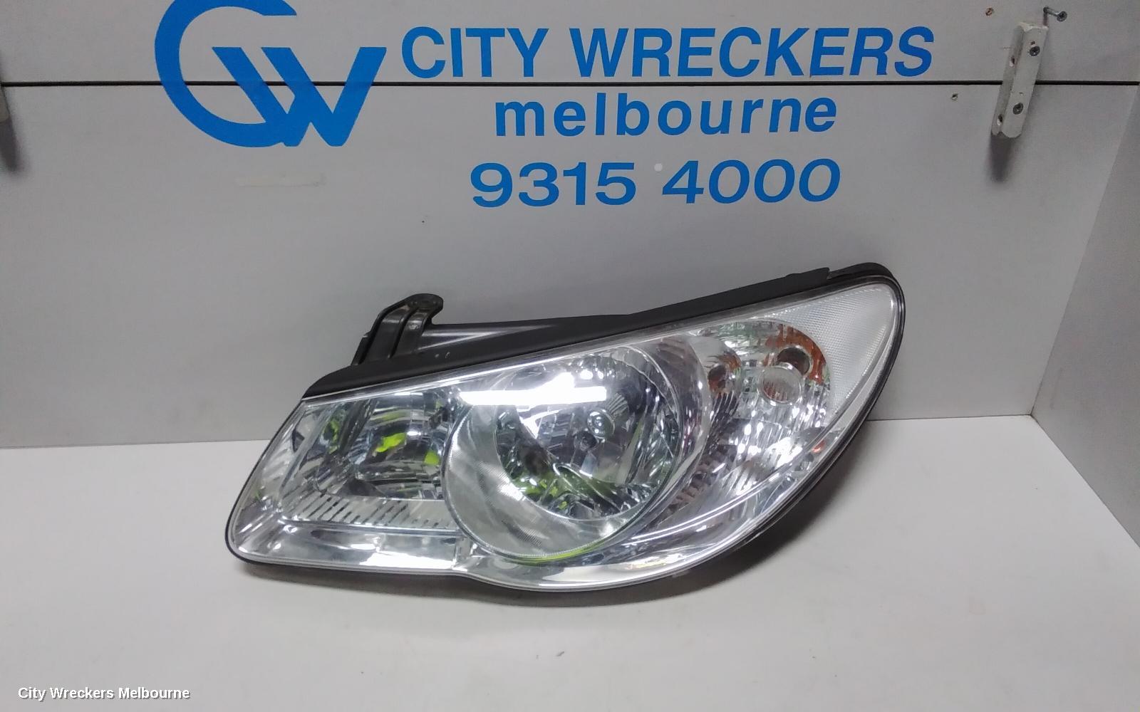 HYUNDAI ELANTRA LEFT HEADLAMP, HD, 08/2006 - 03/2011