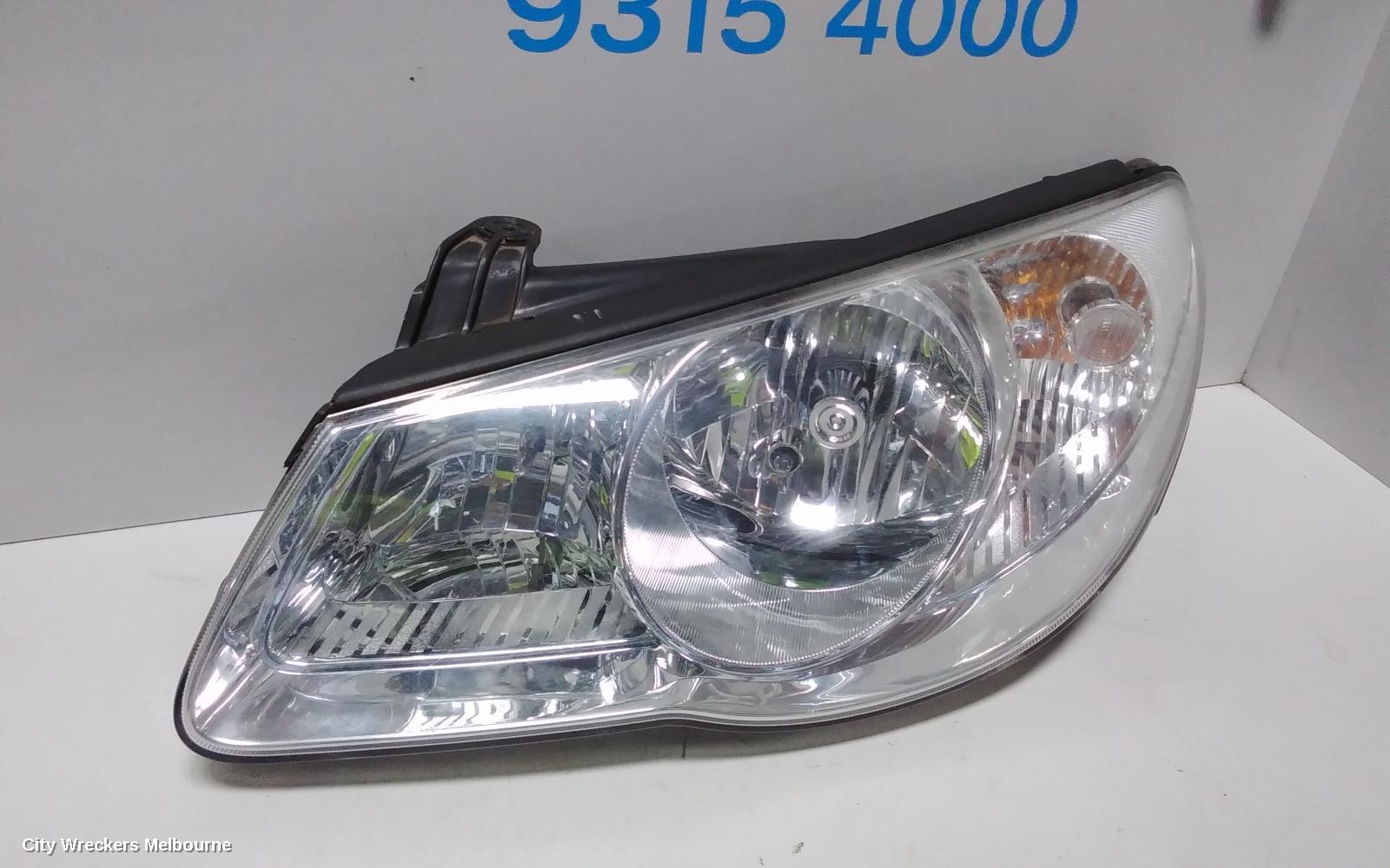 HYUNDAI ELANTRA LEFT HEADLAMP, HD, 08/2006 - 03/2011