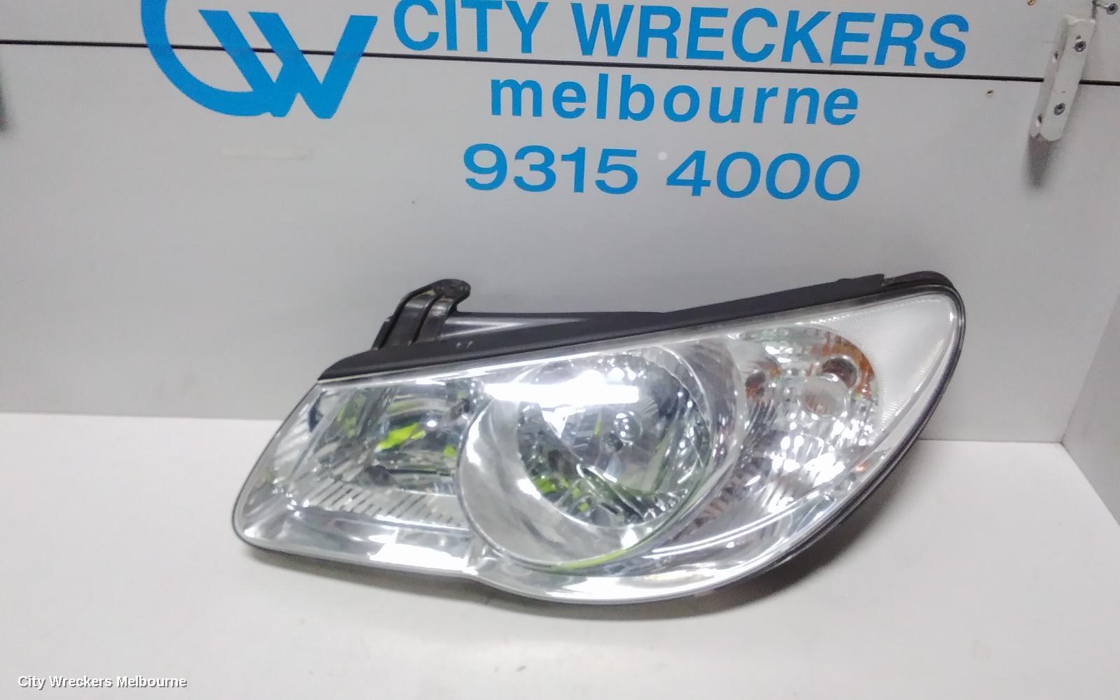 HYUNDAI ELANTRA LEFT HEADLAMP, HD, 08/2006 - 03/2011