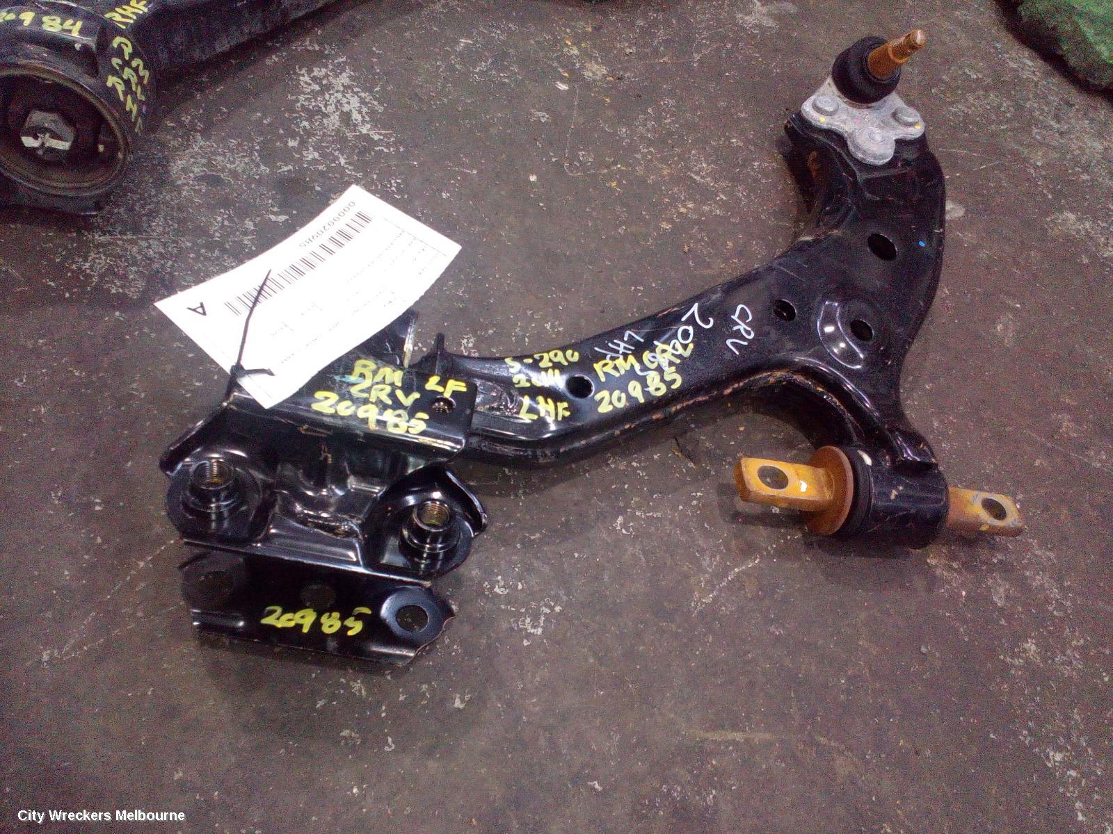 HONDA CRV LEFT FRONT LOWER CONTROL ARM, RM, VTI/VTI-S, 11/2012 - 04/2017