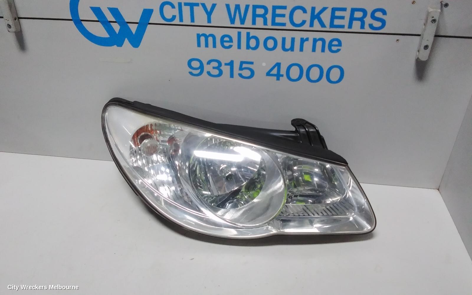 HYUNDAI ELANTRA RIGHT HEADLAMP, HD, 08/2006 - 03/2011