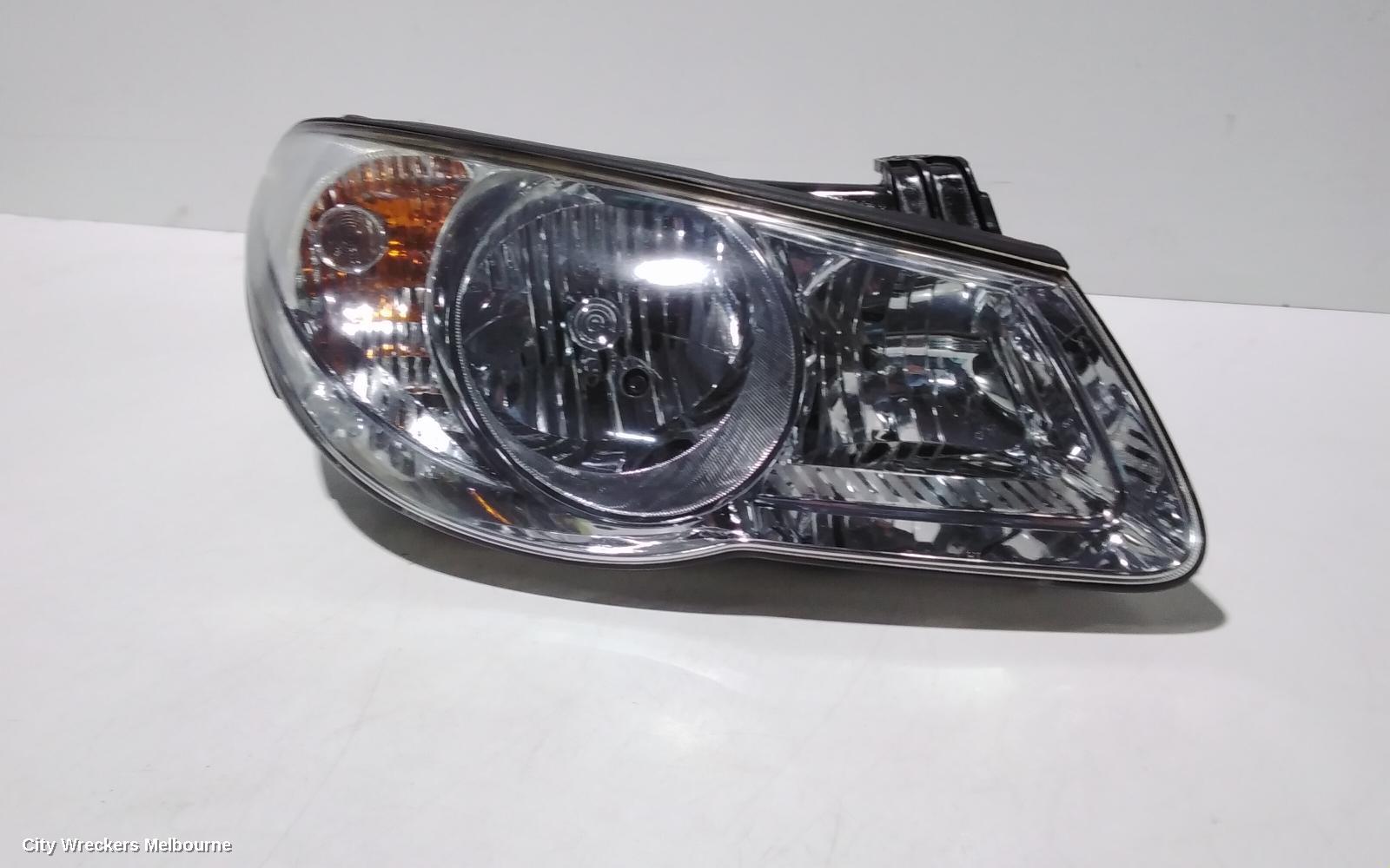 HYUNDAI ELANTRA RIGHT HEADLAMP, HD, 08/2006 - 03/2011