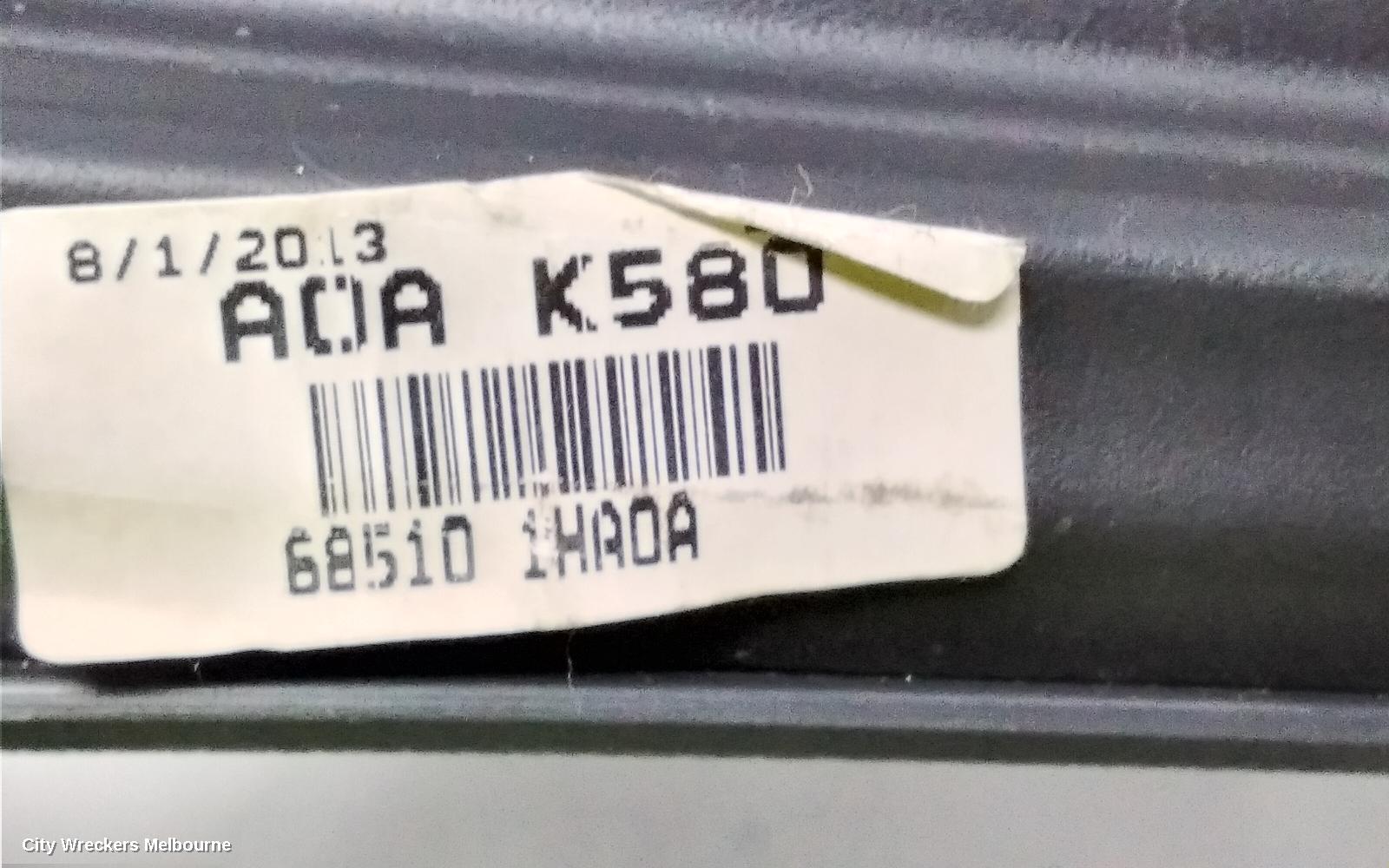 NISSAN MICRA GLOVE BOX, LOWER, K13, 11/2010 - 12/2016
