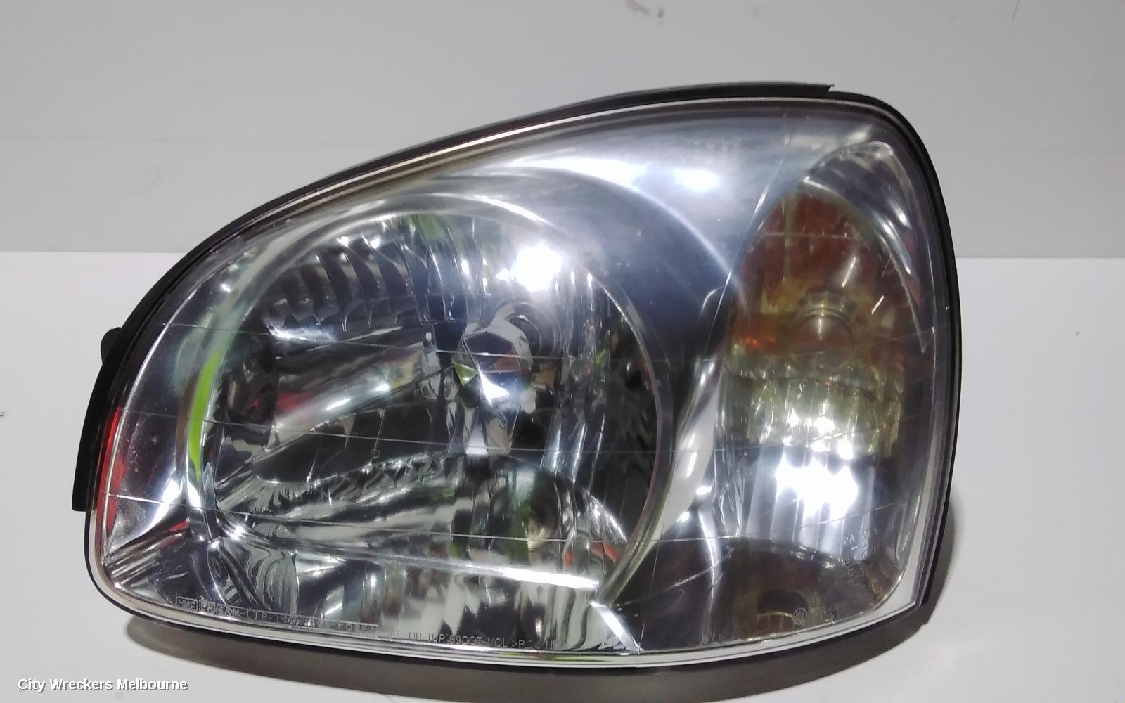 HYUNDAI SANTA FE LEFT HEADLAMP, SM, 11/2000 - 09/2003