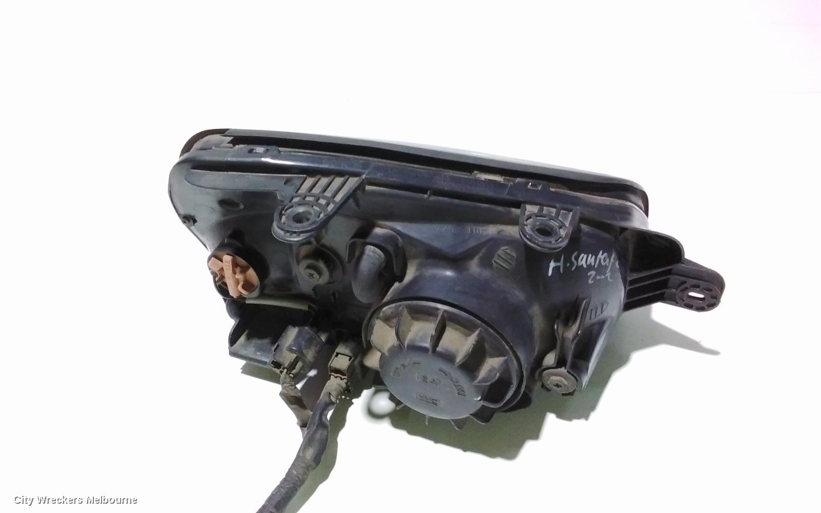 HYUNDAI SANTA FE LEFT HEADLAMP, SM, 11/2000 - 09/2003