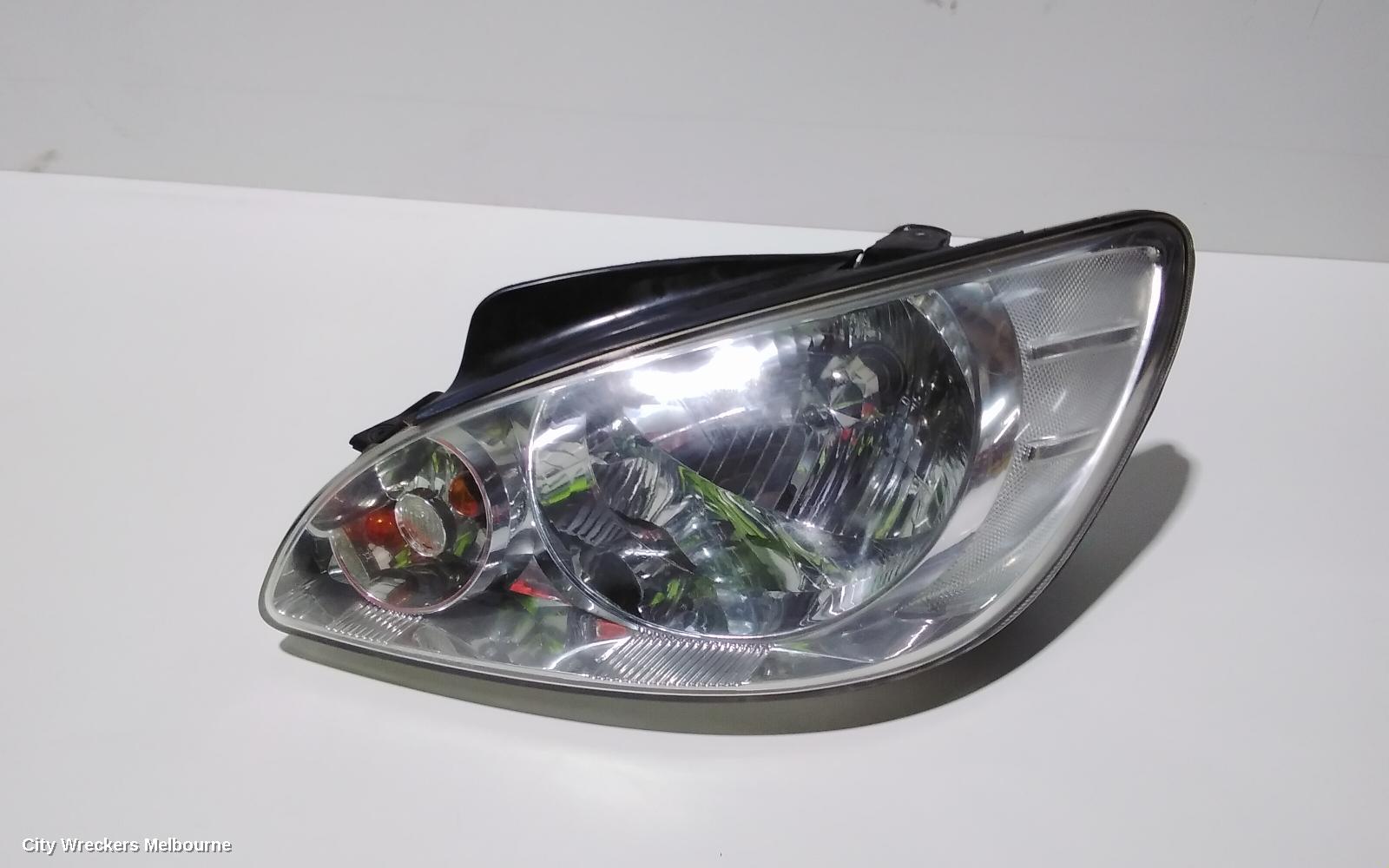 HYUNDAI GETZ LEFT HEADLAMP, TB, HAZZLE TYPE, 07/2007 - 09/2011
