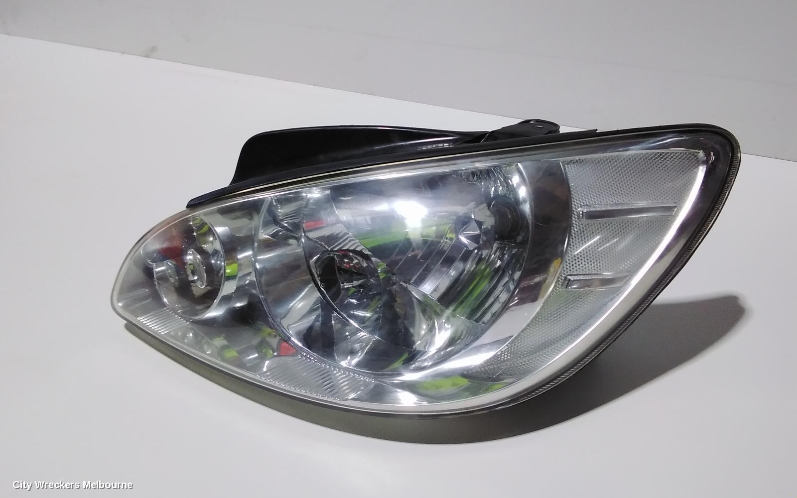 HYUNDAI GETZ LEFT HEADLAMP, TB, HAZZLE TYPE, 07/2007 - 09/2011
