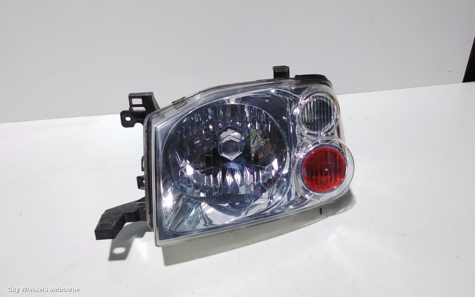 NISSAN NAVARA LEFT HEADLAMP, D22, 12/2001 - 08/2015