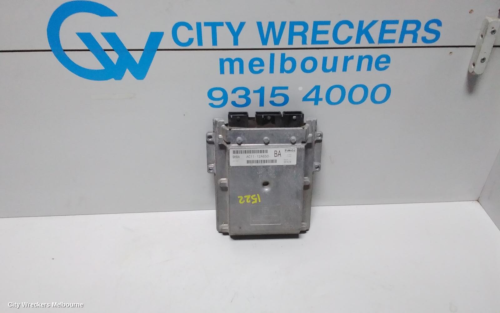 FORD TRANSIT ECU, ENGINE ECU, 2.2, DIESEL, 8C11 TYPE, ECU ONLY, VM, 09/2006 - 02/2014