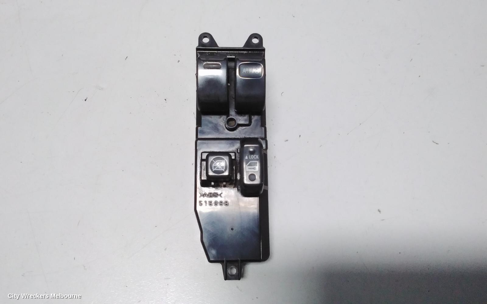 TOYOTA HIACE PWR DR WIND SWITCH, RH FRONT (MASTER SWITCH), TRH/KDH, 03/2005 - 02/2014