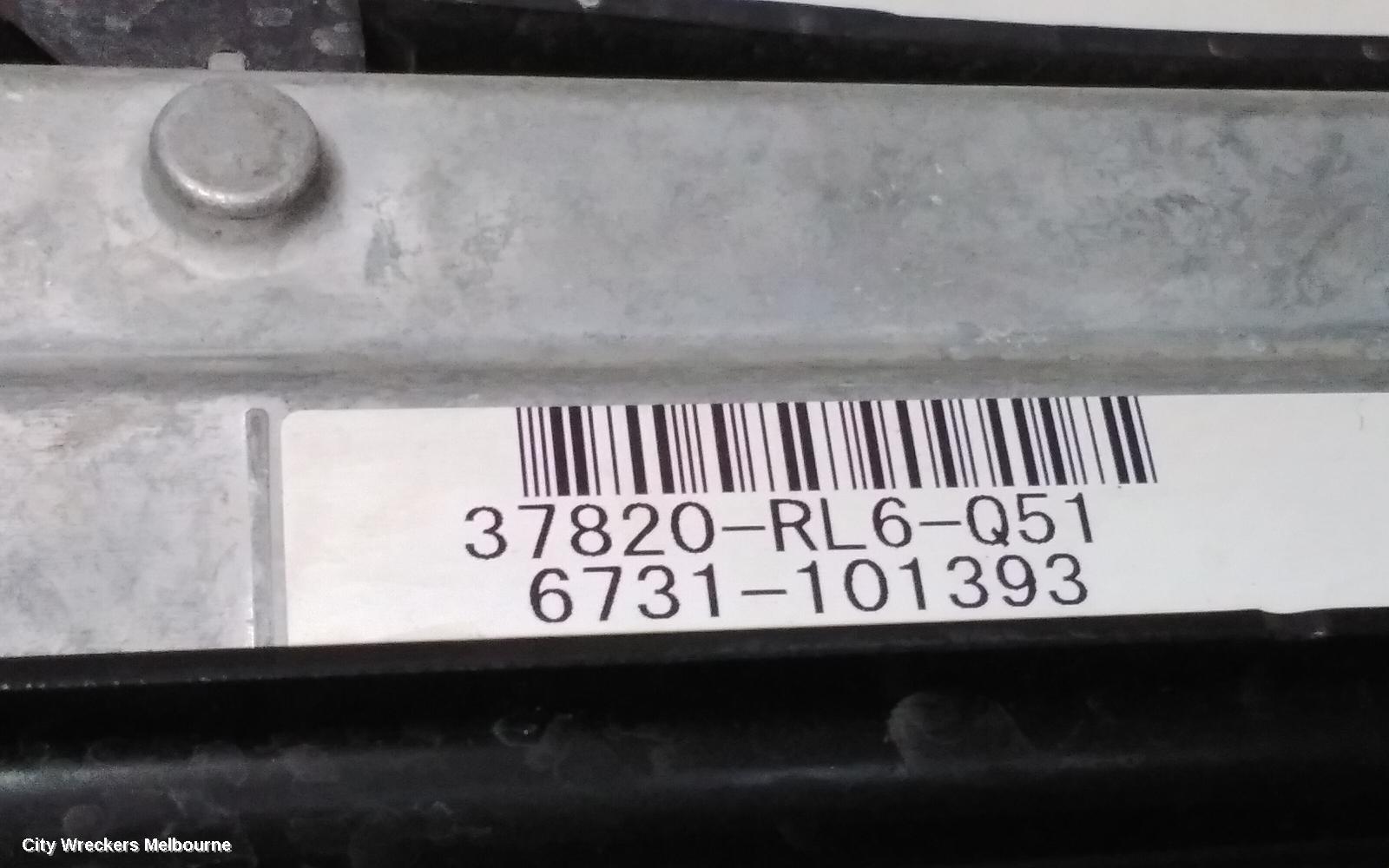 HONDA ACCORD ECU, ENGINE ECU, 2.4 ENG, AUTO T/M, ECU ONLY, 8TH GEN, EURO (VIN JHMCU), 06/2008 - 06/2011