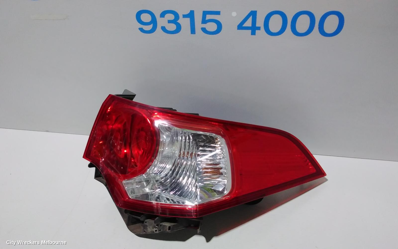 HONDA ACCORD RIGHT TAILLIGHT, 8TH GEN, EURO (VIN JHMCU), SEDAN, 06/2008 - 06/2011