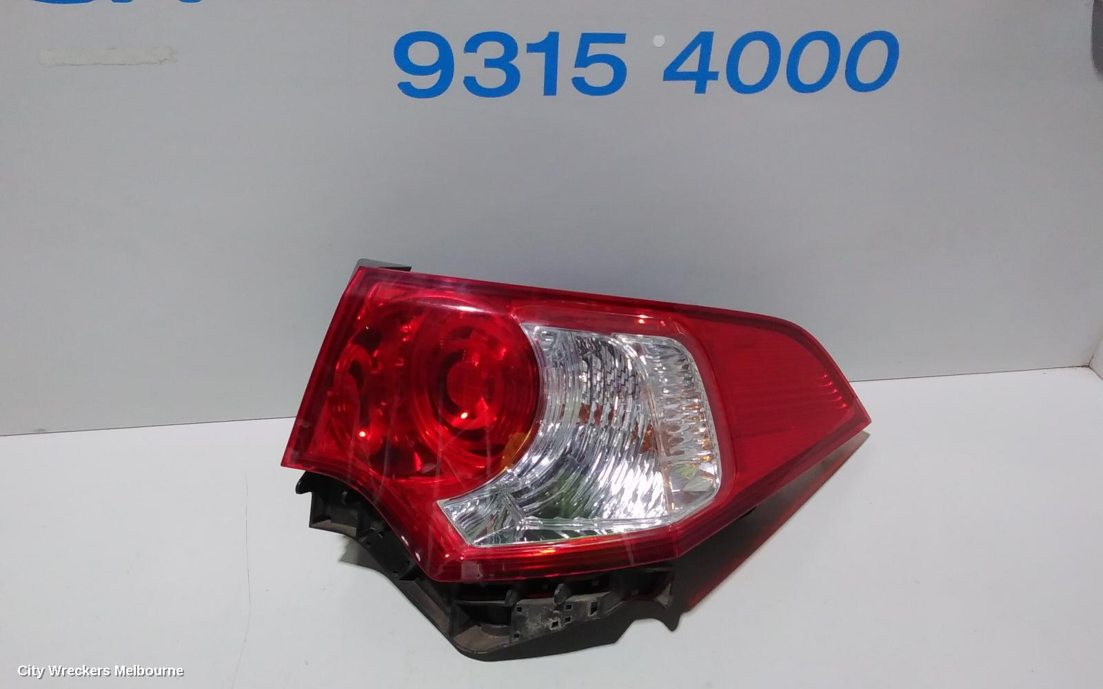 HONDA ACCORD RIGHT TAILLIGHT, 8TH GEN, EURO (VIN JHMCU), SEDAN, 06/2008 - 06/2011