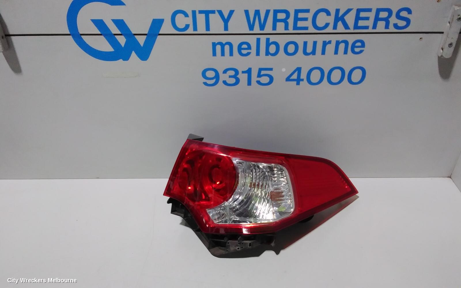 HONDA ACCORD RIGHT TAILLIGHT, 8TH GEN, EURO (VIN JHMCU), SEDAN, 06/2008 - 06/2011
