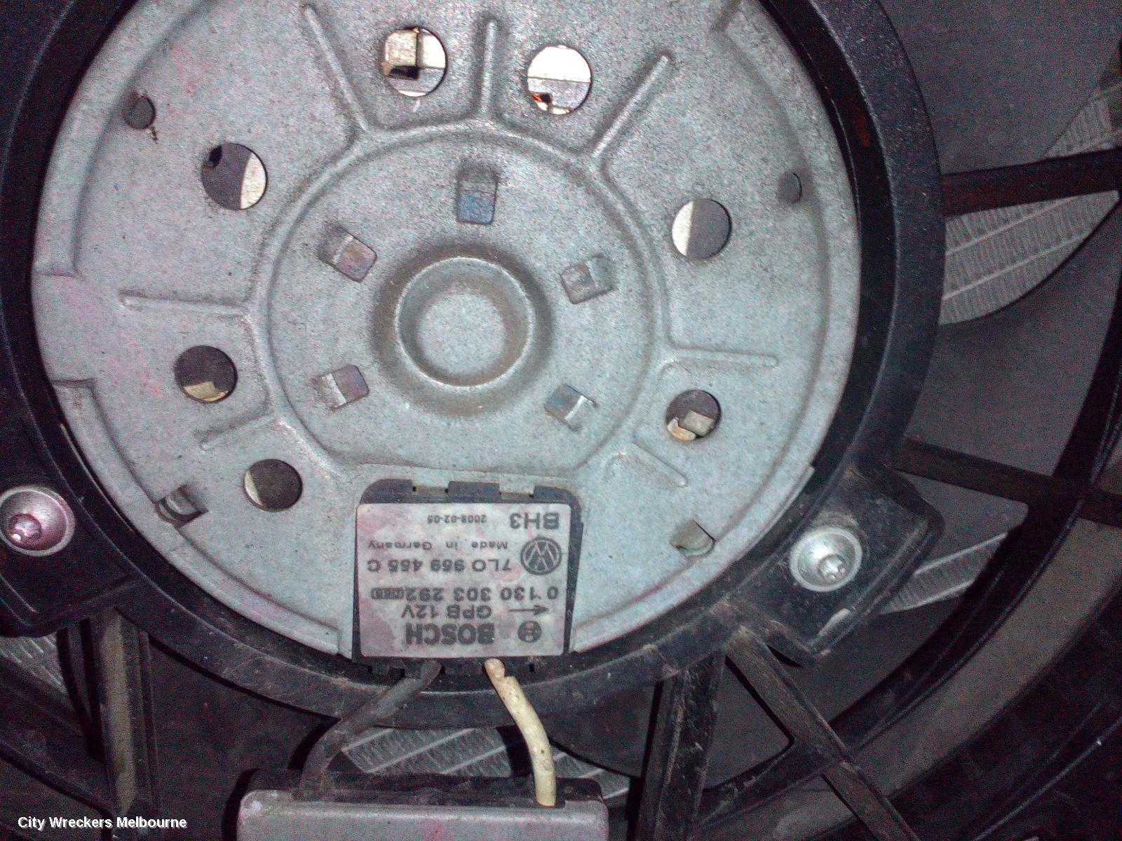 AUDI Q7 FAN, DUAL FAN ASSY, 3.0, DIESEL, 4L, 09/2006 - 08/2015