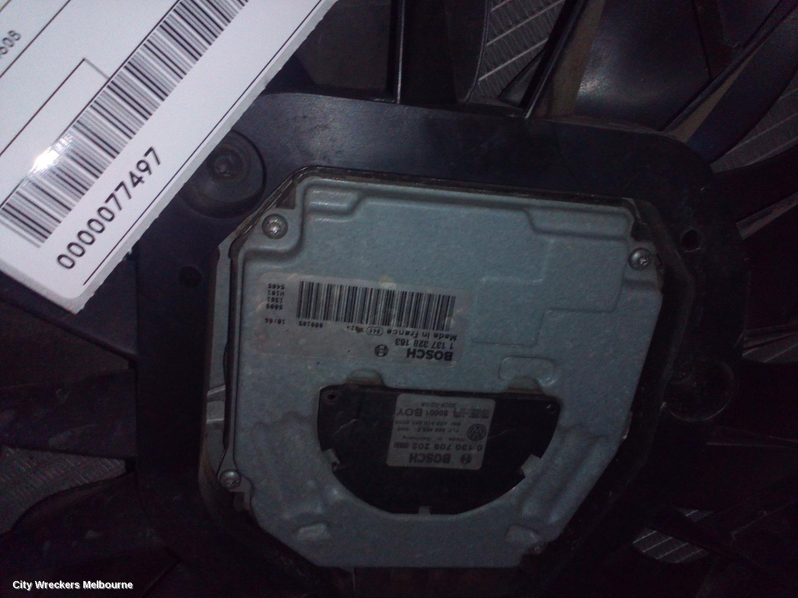 AUDI Q7 FAN, DUAL FAN ASSY, 3.0, DIESEL, 4L, 09/2006 - 08/2015
