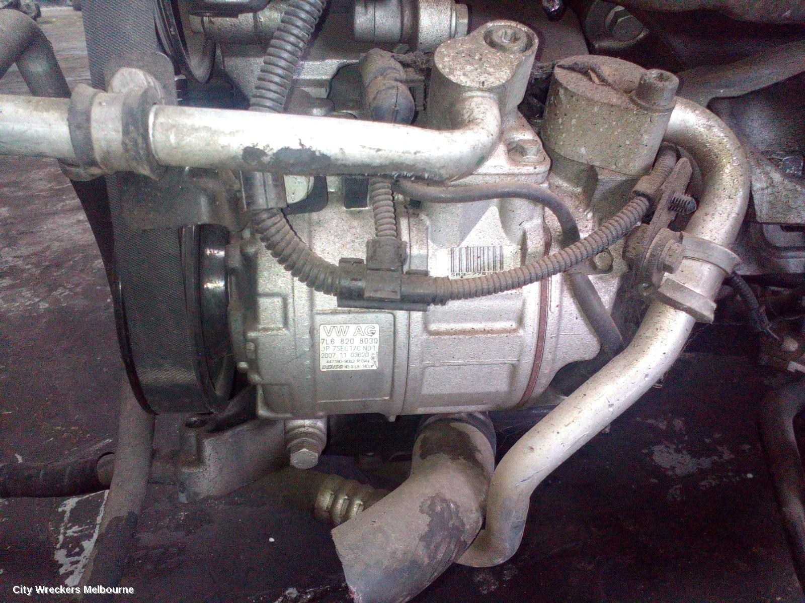 AUDI Q7 A/C COMPRESSOR, 4L, 3.0, DIESEL, 09/2006 - 09/2010