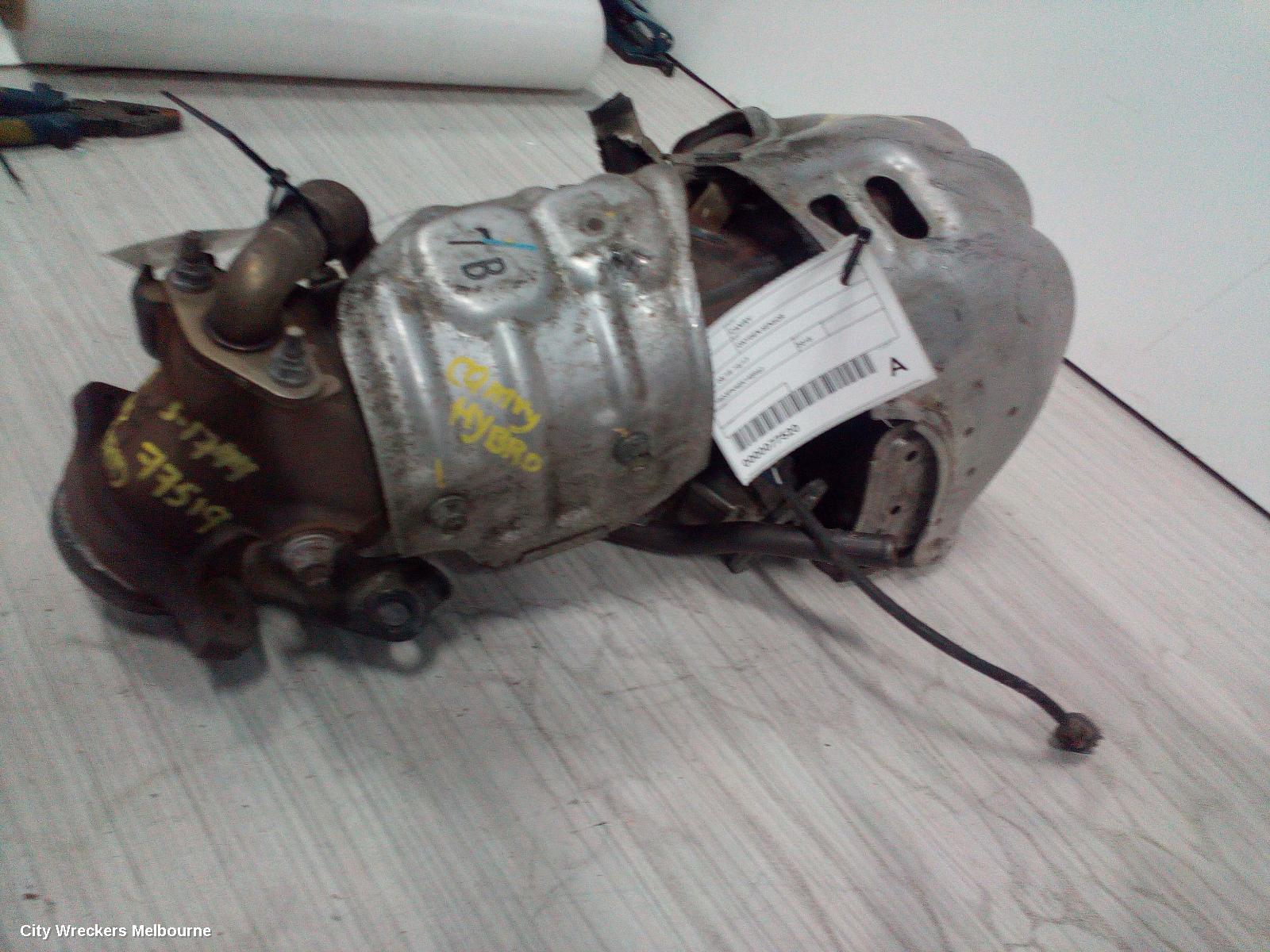 TOYOTA CAMRY CATALYTIC CONVERTER, MANIFOLD-CAT TYPE, 2.5, PETROL, HYBRID, AVV50, 03/2012 - 10/2017