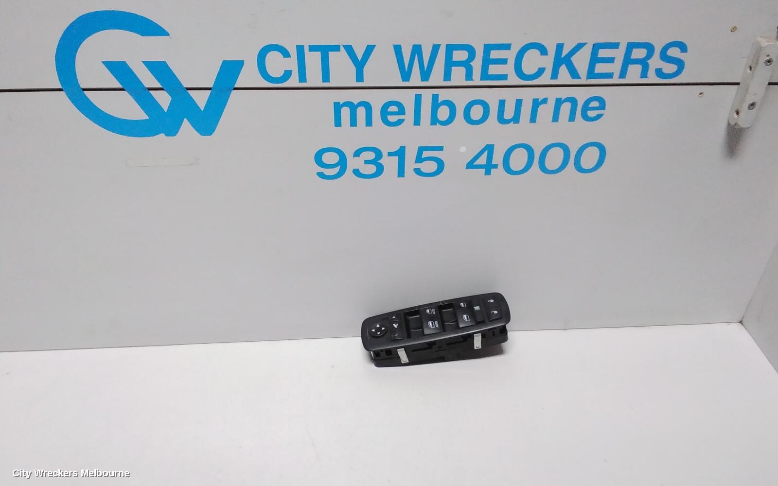 JEEP CHEROKEE PWR DR WIND SWITCH, RH FRONT (MASTER SWITCH), 1 PLUG, KL, 02/2014 - 11/2022
