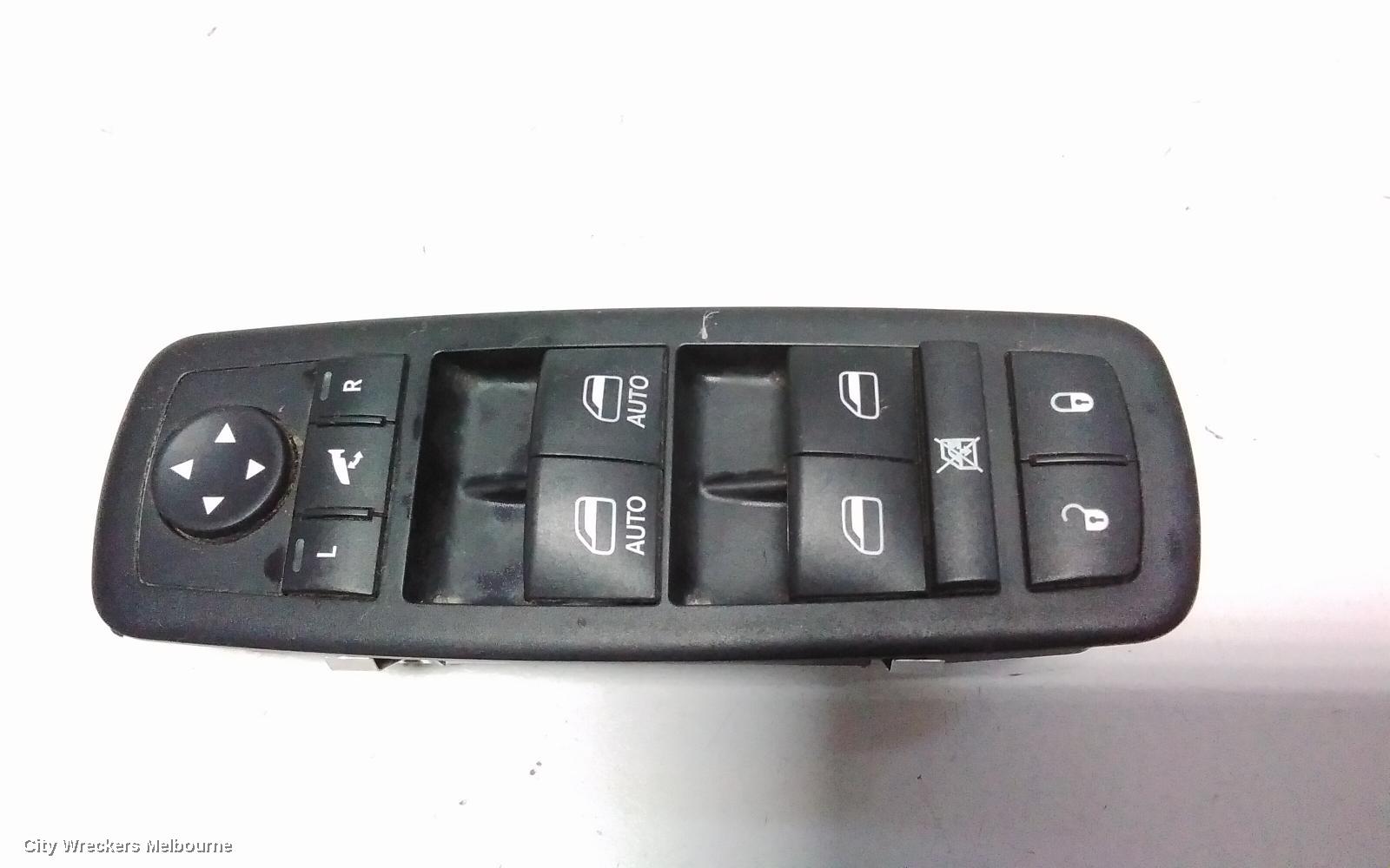 JEEP CHEROKEE PWR DR WIND SWITCH, RH FRONT (MASTER SWITCH), 1 PLUG, KL, 02/2014 - 11/2022